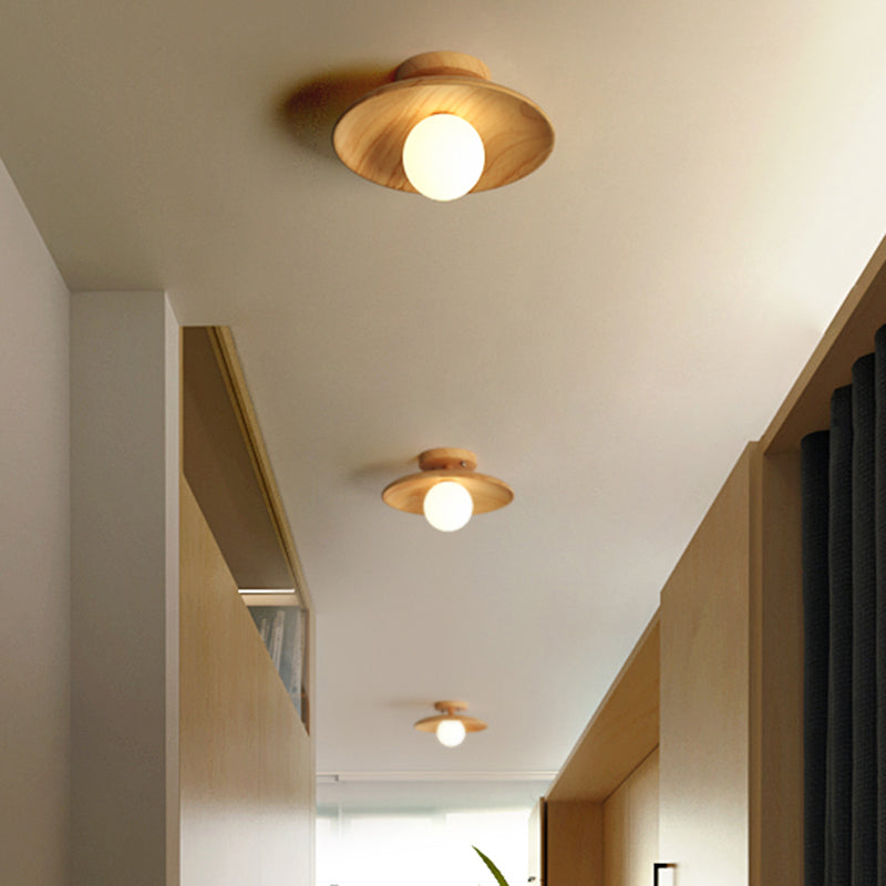 Plafón de Madera Minimalista – Diseño Moderno para Pasillos-Ceiling Light Fixtures-Hogar88-Hogar88