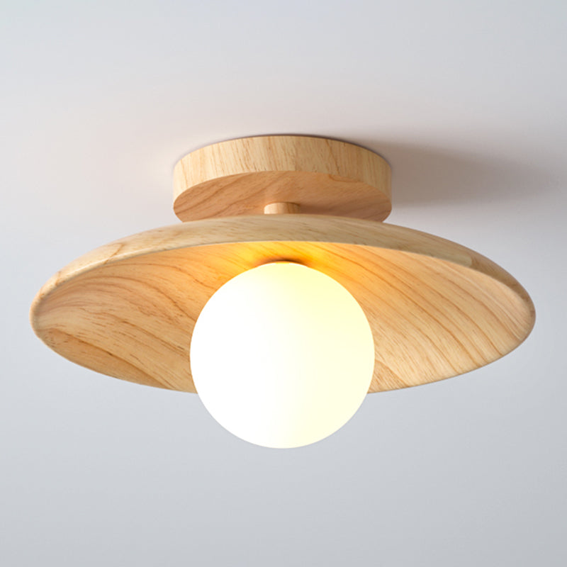 Plafón de Madera Minimalista – Diseño Moderno para Pasillos-Ceiling Light Fixtures-Hogar88-Hogar88