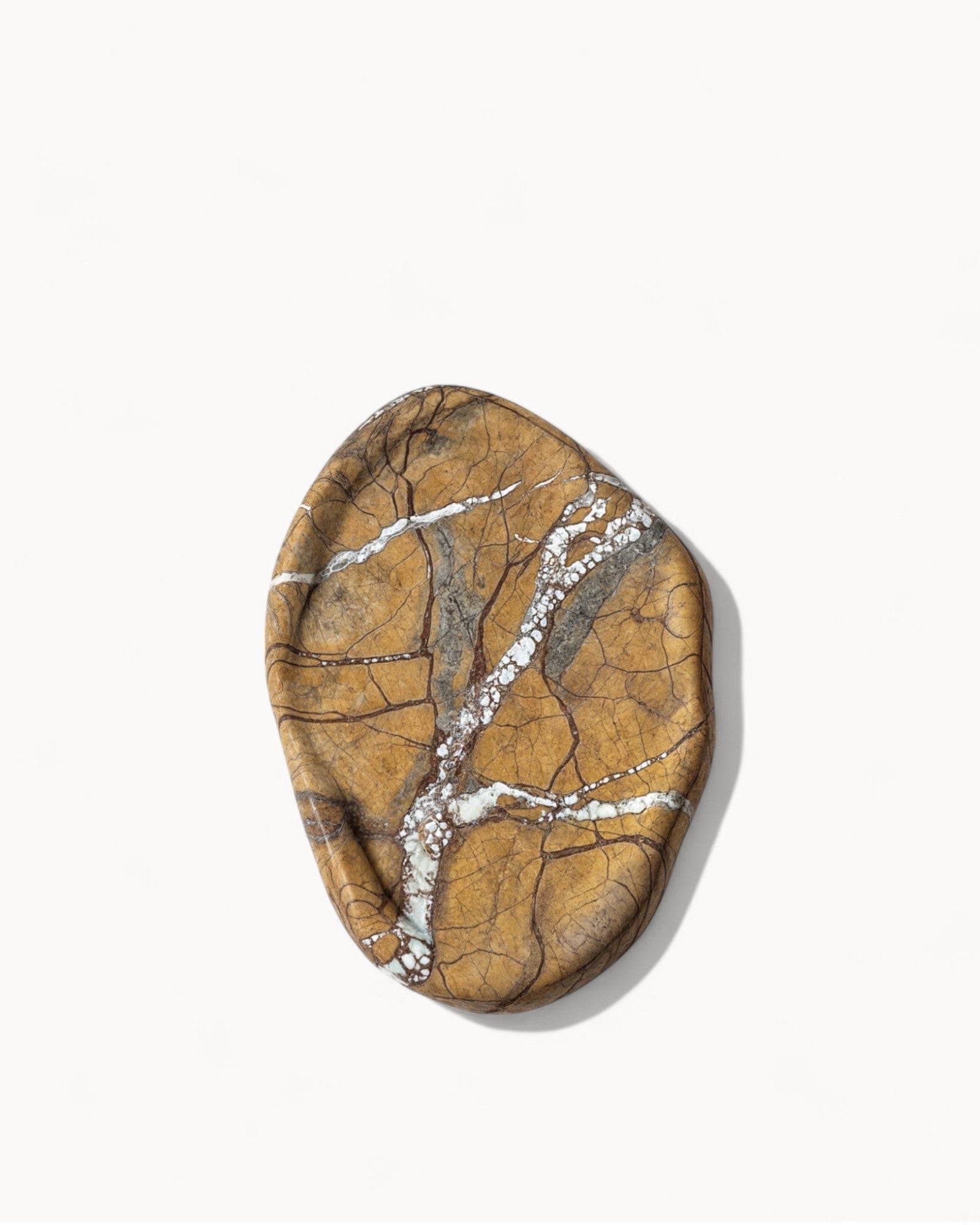 Bandeja de Mármol – Calacatta Viola – Piedra Natural – Rainforest Brown-Decorative Trays-Hogar88