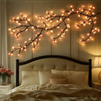 Rama Decorativa LED de Sauce – Iluminación Cálida Natural Interior-Artificial Non-Flowering Plants-Hogar88-Hogar88