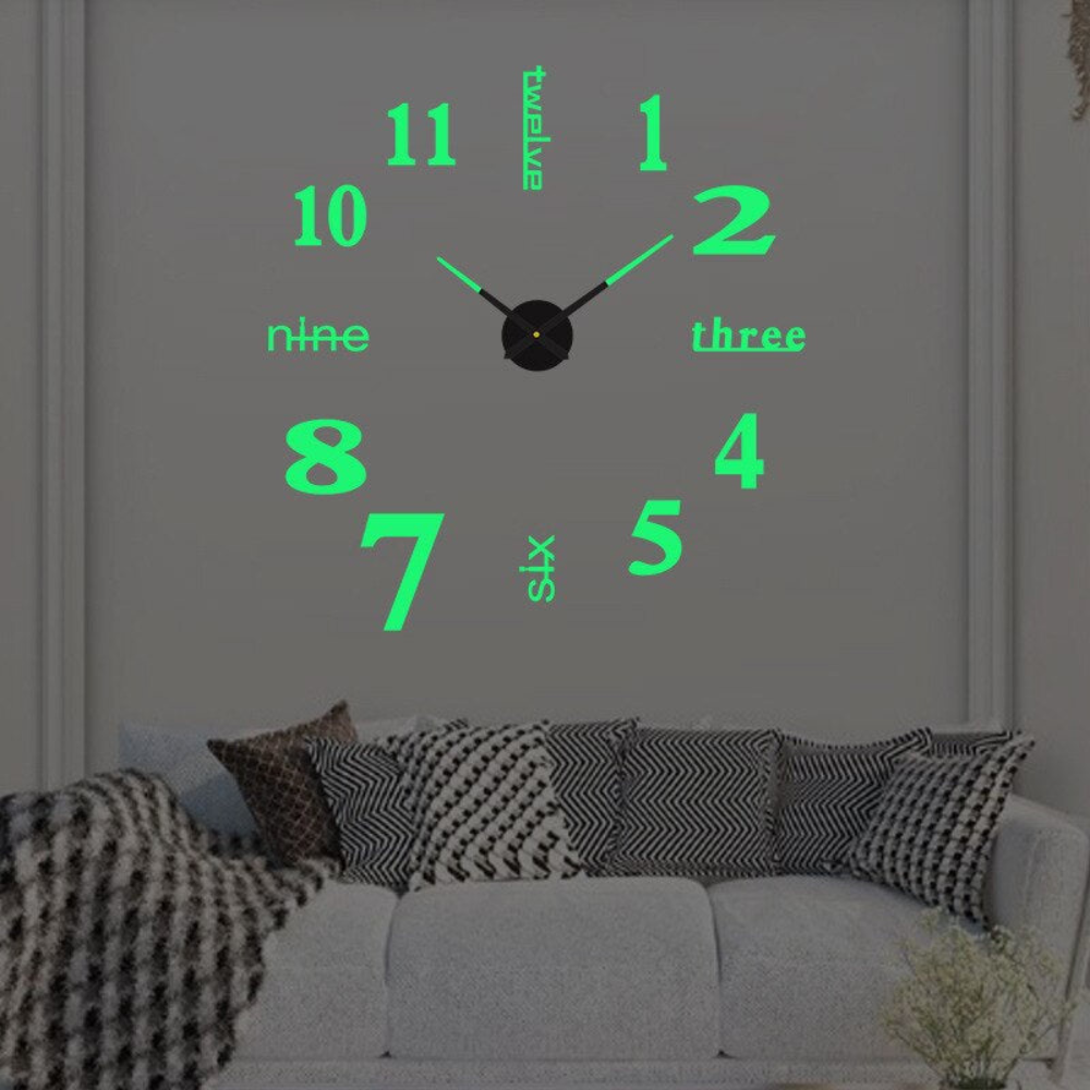 Reloj de Pared Moderno DIY – Diseño Ajustable y Creativo-Wall Clocks-Hogar88-Hogar88