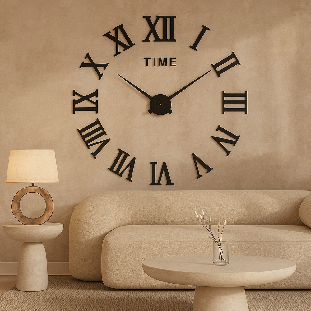 Reloj de Pared Moderno DIY – Diseño Ajustable y Creativo-Wall Clocks-Hogar88-Hogar88