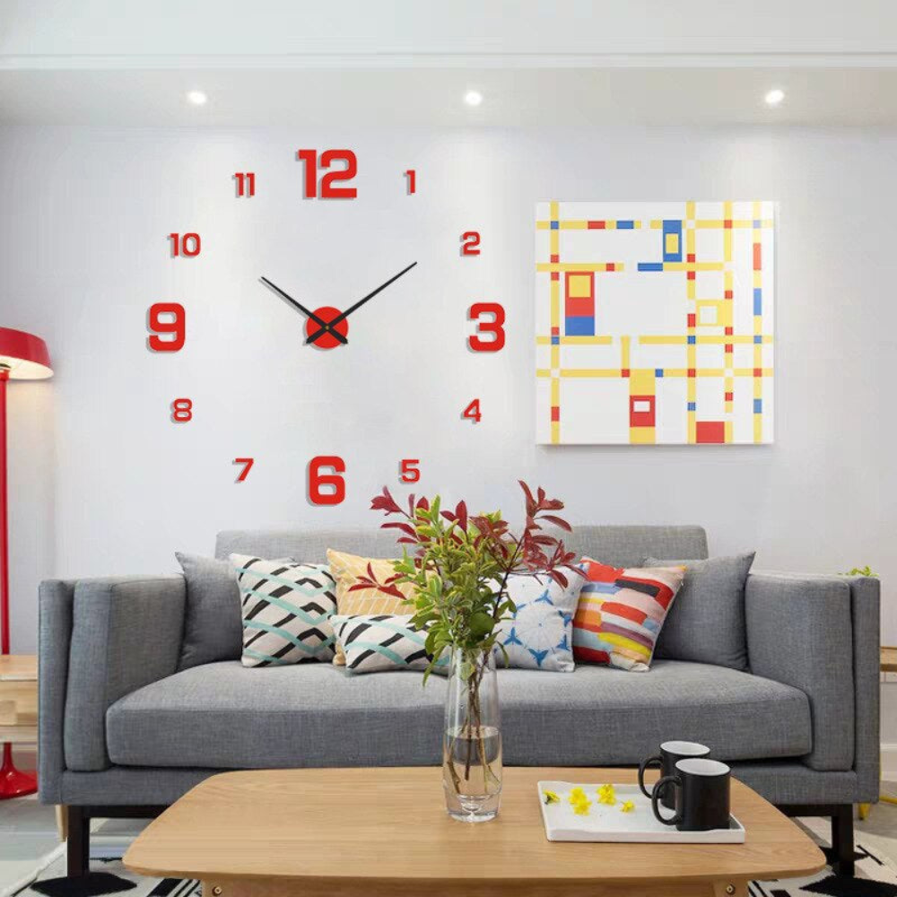 Reloj de Pared Moderno DIY – Diseño Ajustable y Creativo-Wall Clocks-Hogar88-Hogar88