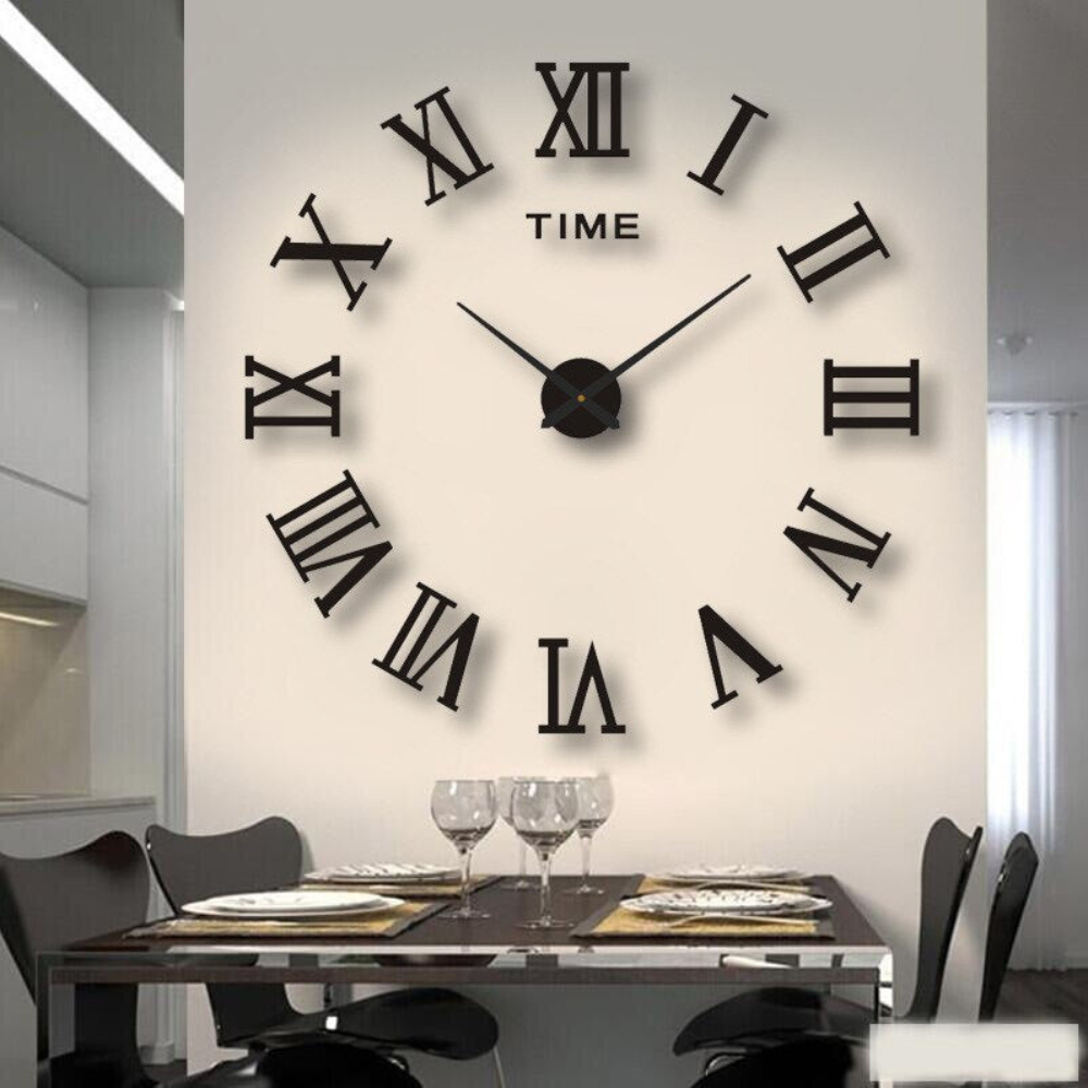 Reloj de Pared Moderno DIY – Diseño Ajustable y Creativo-Wall Clocks-Hogar88-Hogar88