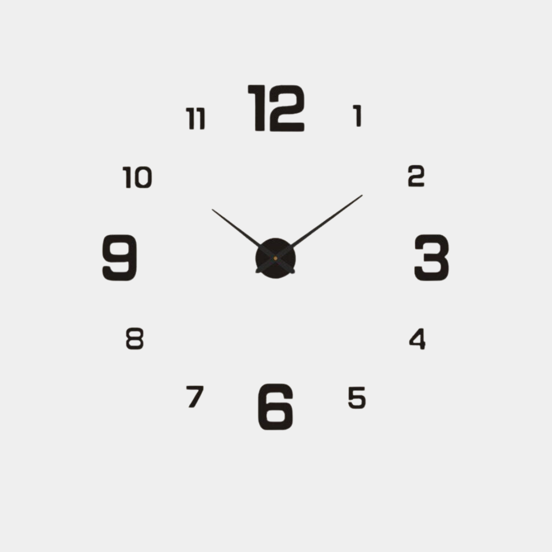 Reloj de Pared Moderno DIY – Diseño Ajustable y Creativo-Wall Clocks-Hogar88-Hogar88