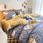 Ropa de Cama con Estampado de Animales Adorables – Suave, Acogedora y Divertida-Home & Garden-Hogar88-Hogar88