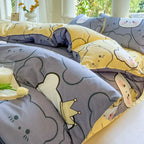 Ropa de Cama con Estampado de Animales Adorables – Suave, Acogedora y Divertida-Home & Garden-Hogar88-Hogar88