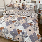 Ropa de Cama con Estampado de Animales Adorables – Suave, Acogedora y Divertida-Home & Garden-Hogar88-Hogar88