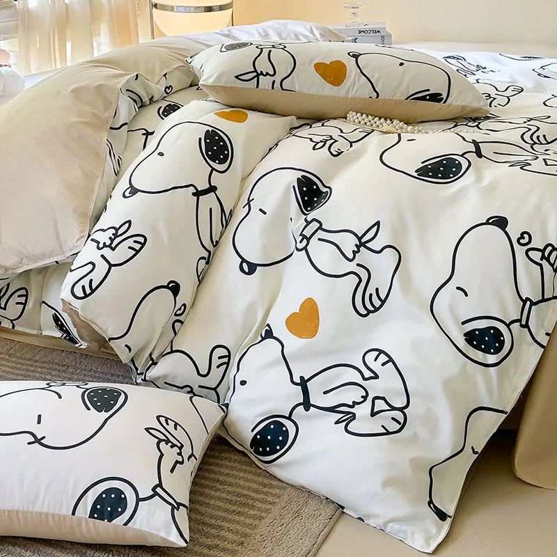 Ropa de Cama con Estampado de Animales Adorables – Suave, Acogedora y Divertida-Home & Garden-Hogar88-Hogar88