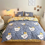 Ropa de Cama con Estampado de Animales Adorables – Suave, Acogedora y Divertida-Home & Garden-Hogar88-Hogar88