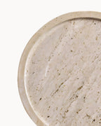 Bandeja de Cerámica – Travertino Beige – Para Perfume, Velas y Joyería-Decorative Trays-Hogar88
