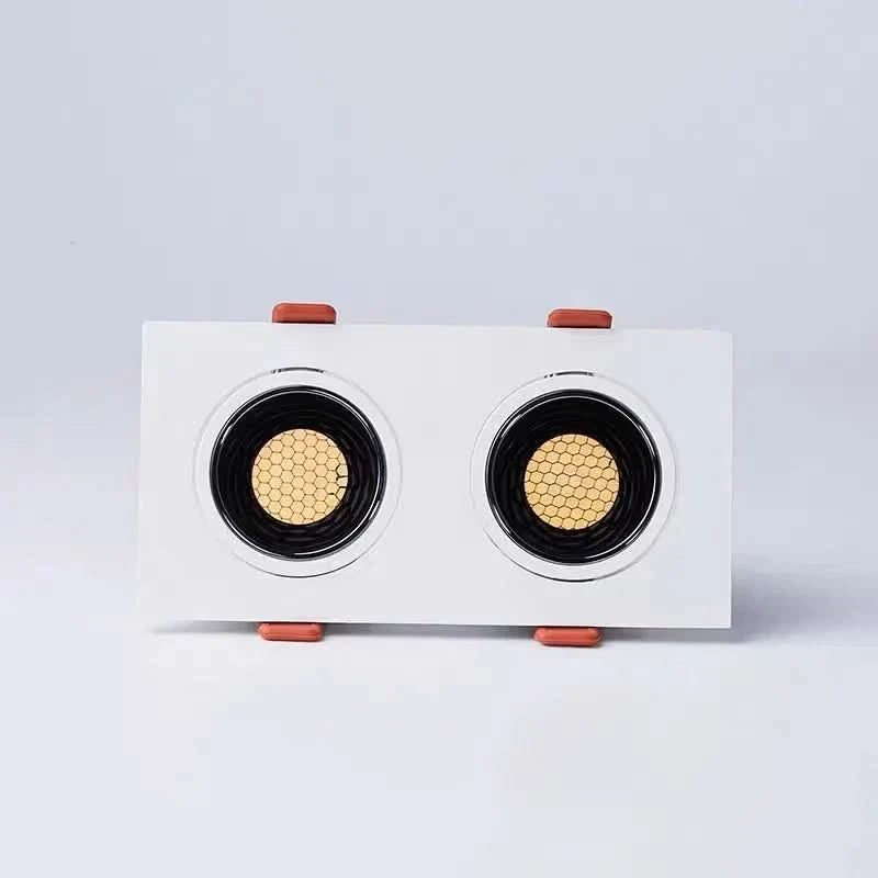 Spot LED Encastrable Cuadrado – Iluminación Regulable y Moderna-Ceiling Light Fixtures-Hogar88-Hogar88