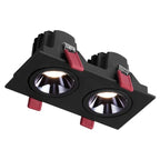 Spot LED Encastrable Cuadrado – Iluminación Regulable y Moderna-Ceiling Light Fixtures-Hogar88-Hogar88