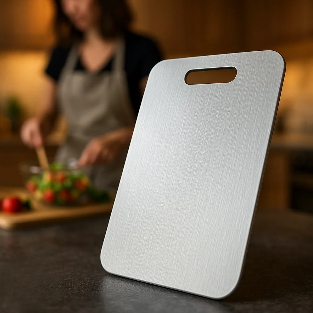 Tabla de Titanio Médico – Superficie No Porosa y Segura-Cutting Boards-Hogar88-Hogar88