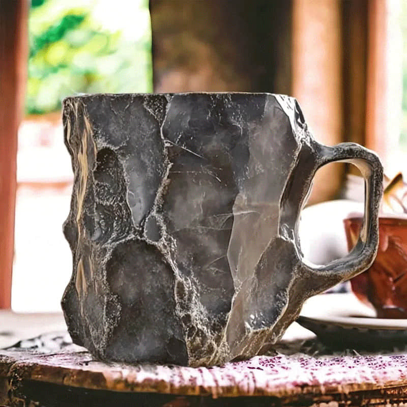 Taza de Cristal Mineral – Diseño Inspirado en Piedras Naturales-Mugs-Hogar88-Hogar88