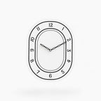 Reloj de Pared Horo - Diseño Minimalista Europeo en Acrílico Color Crema-Wall Clocks-Hogar88